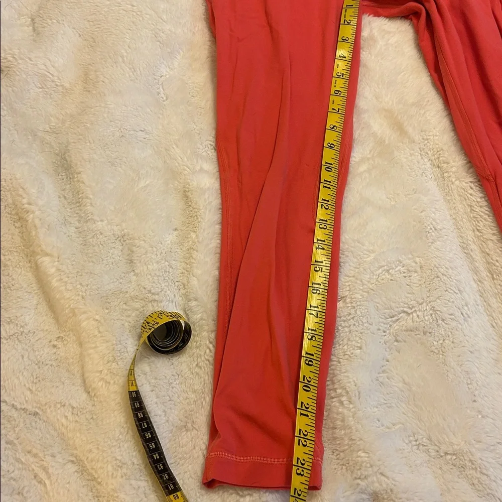 lululemon Align High-Rise Pant 25" Size 10 Desert Red - Picture 10 of 10